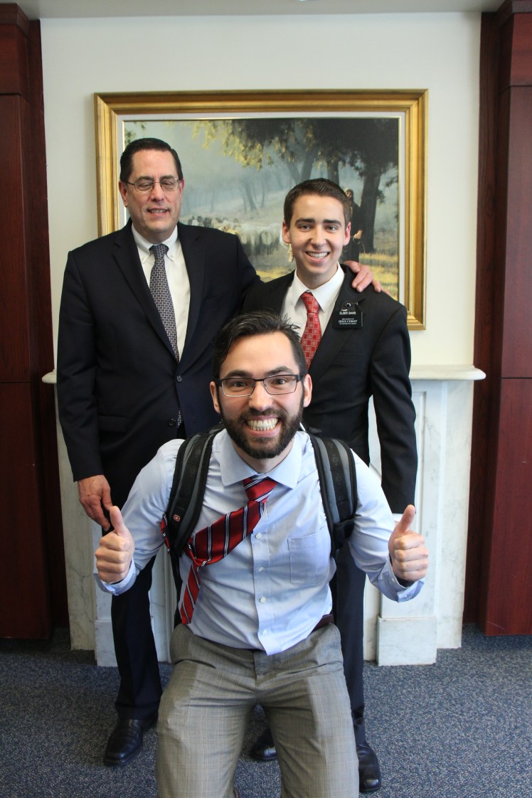 NewHavenCTInstituteDirectorDavisandfriendphotobomb